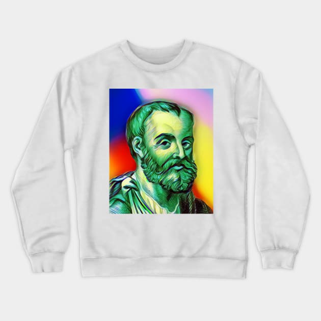 Galen Colourful Portrait | Galen Artwork 8 Crewneck Sweatshirt by JustLit